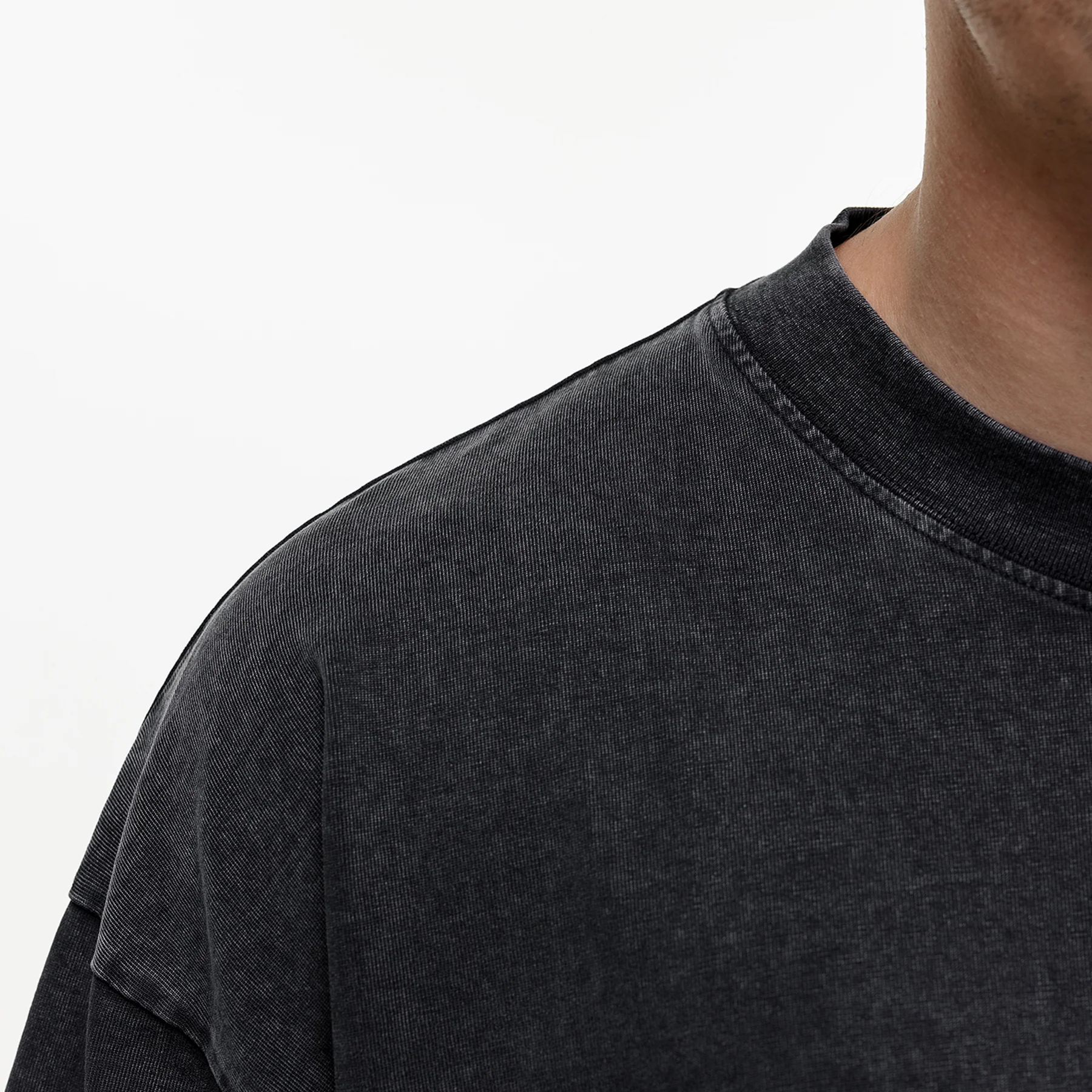 Spirit Black Washed T-shirt (Final Sale) - Image 3