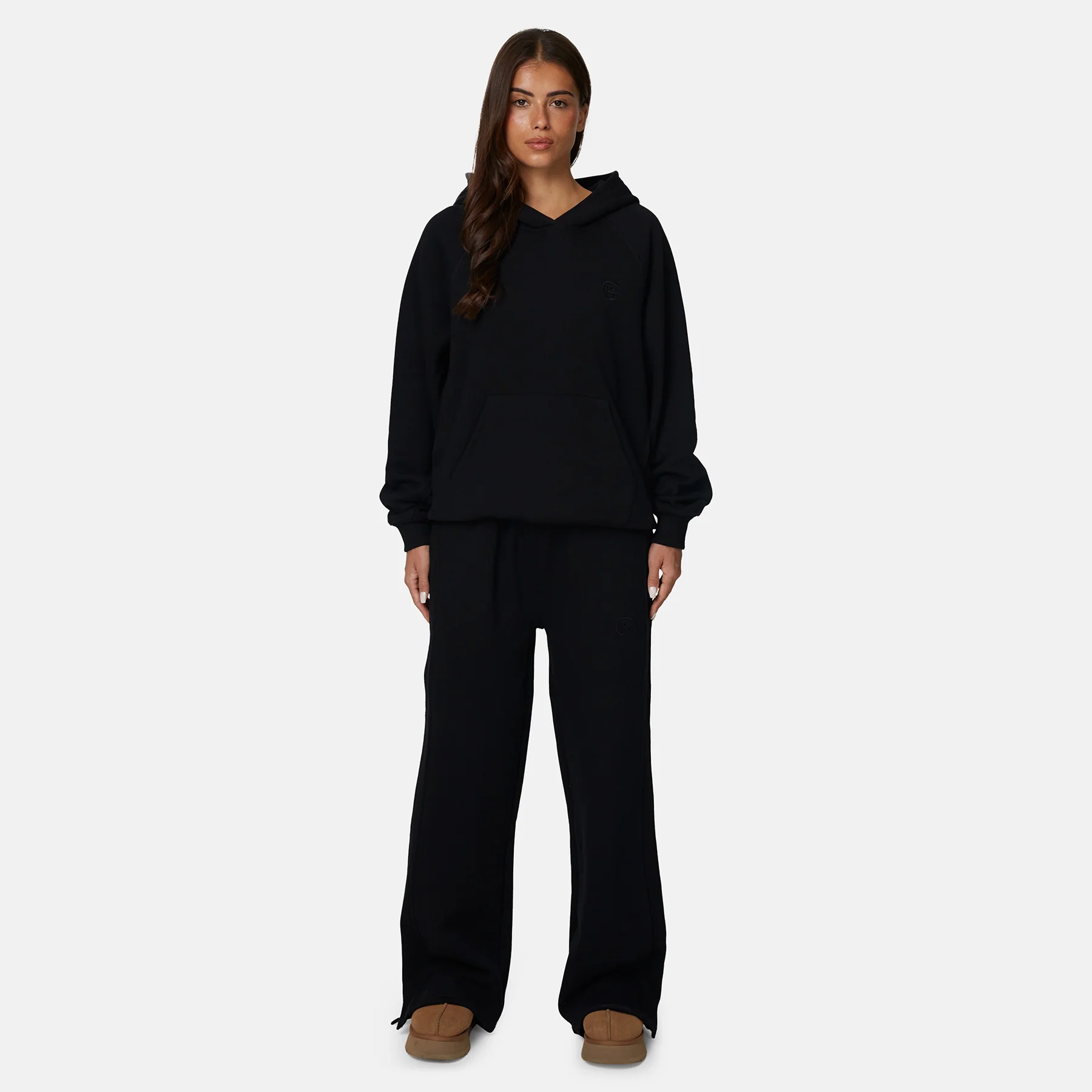 Monogram Black Pullover Hoodie - Image 5