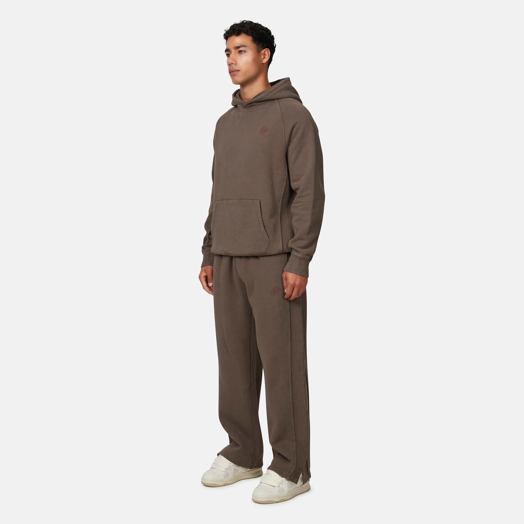 Monogram Brown Pullover Hoodie - Image 5