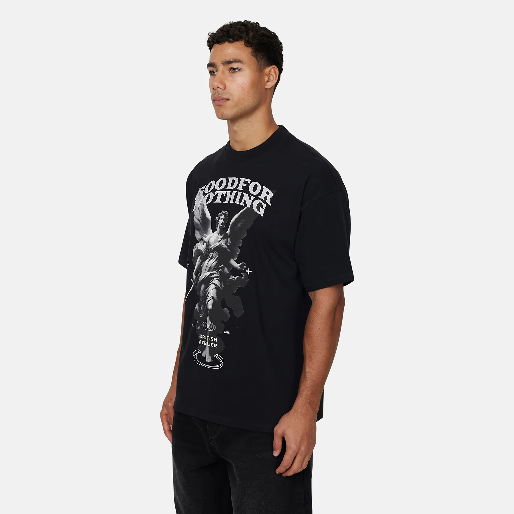 Awakening Black T-shirt - Image 3