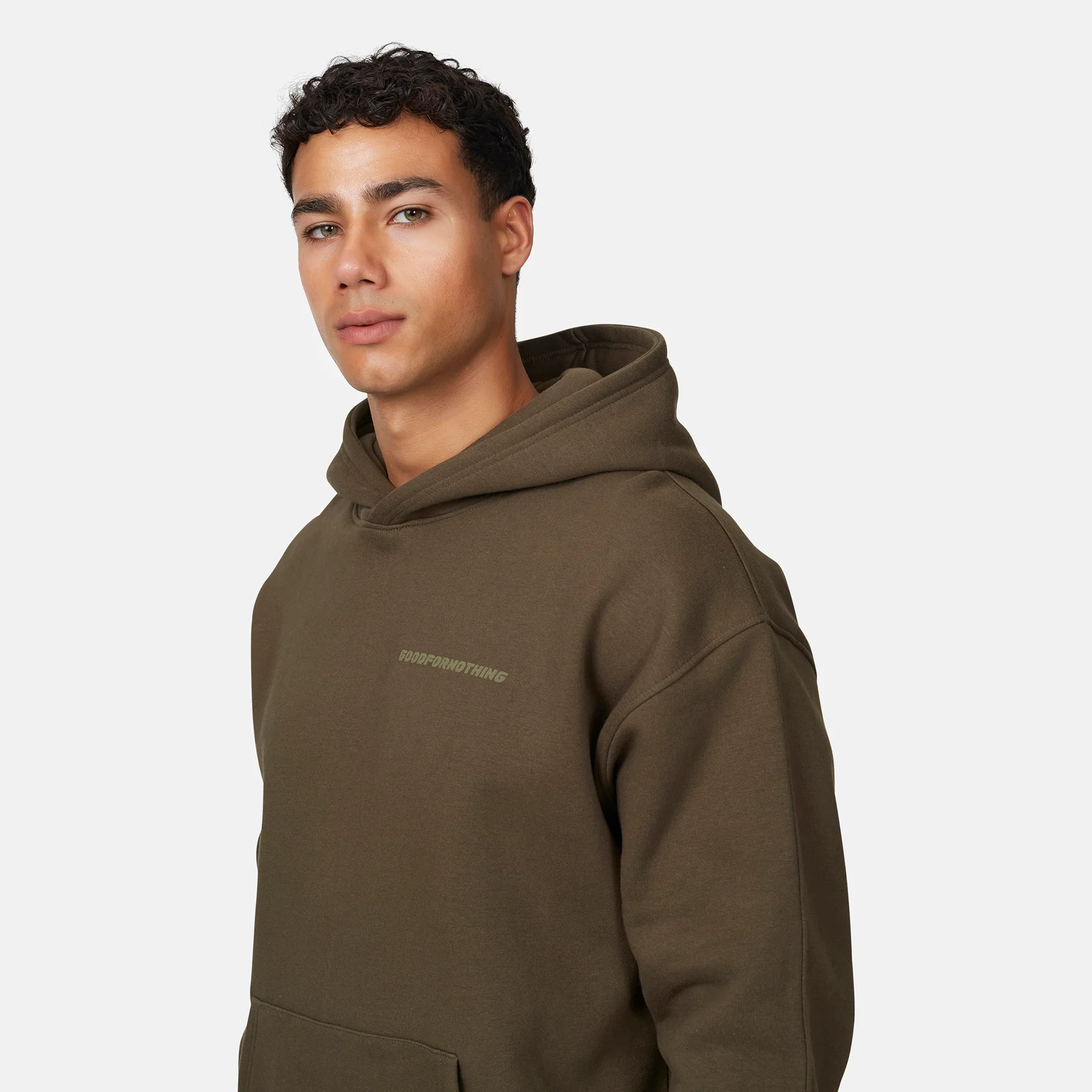 Vintage Brown Hoodie - Image 3