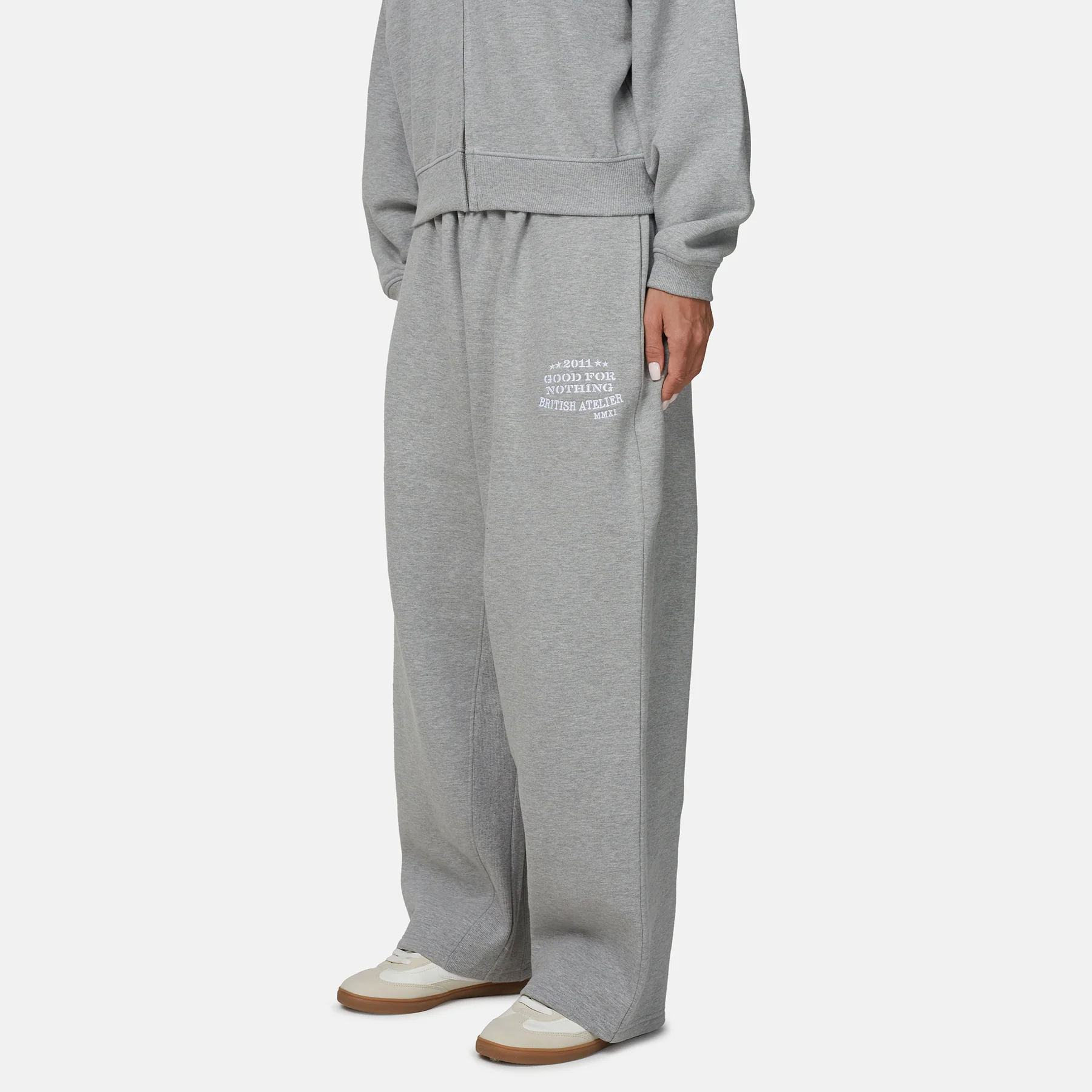 Icarus Grey Marl Sweatpants - Image 2