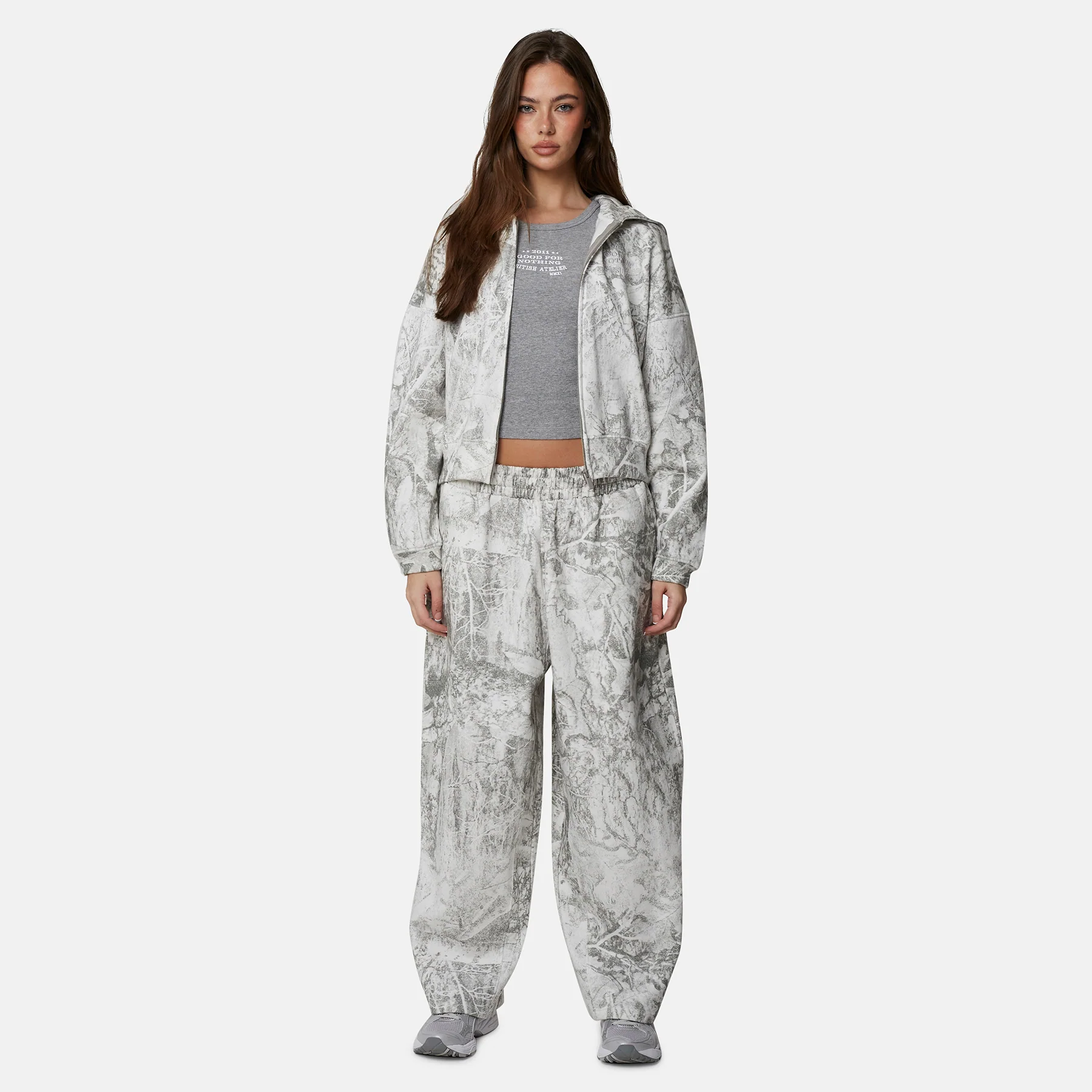Icarus Camo White Zip Hoodie - Image 6
